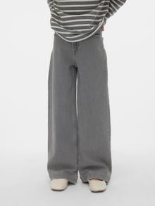 Vero Moda VMKENYA Wide Fit Jeans -Medium Grey Denim - 10300690