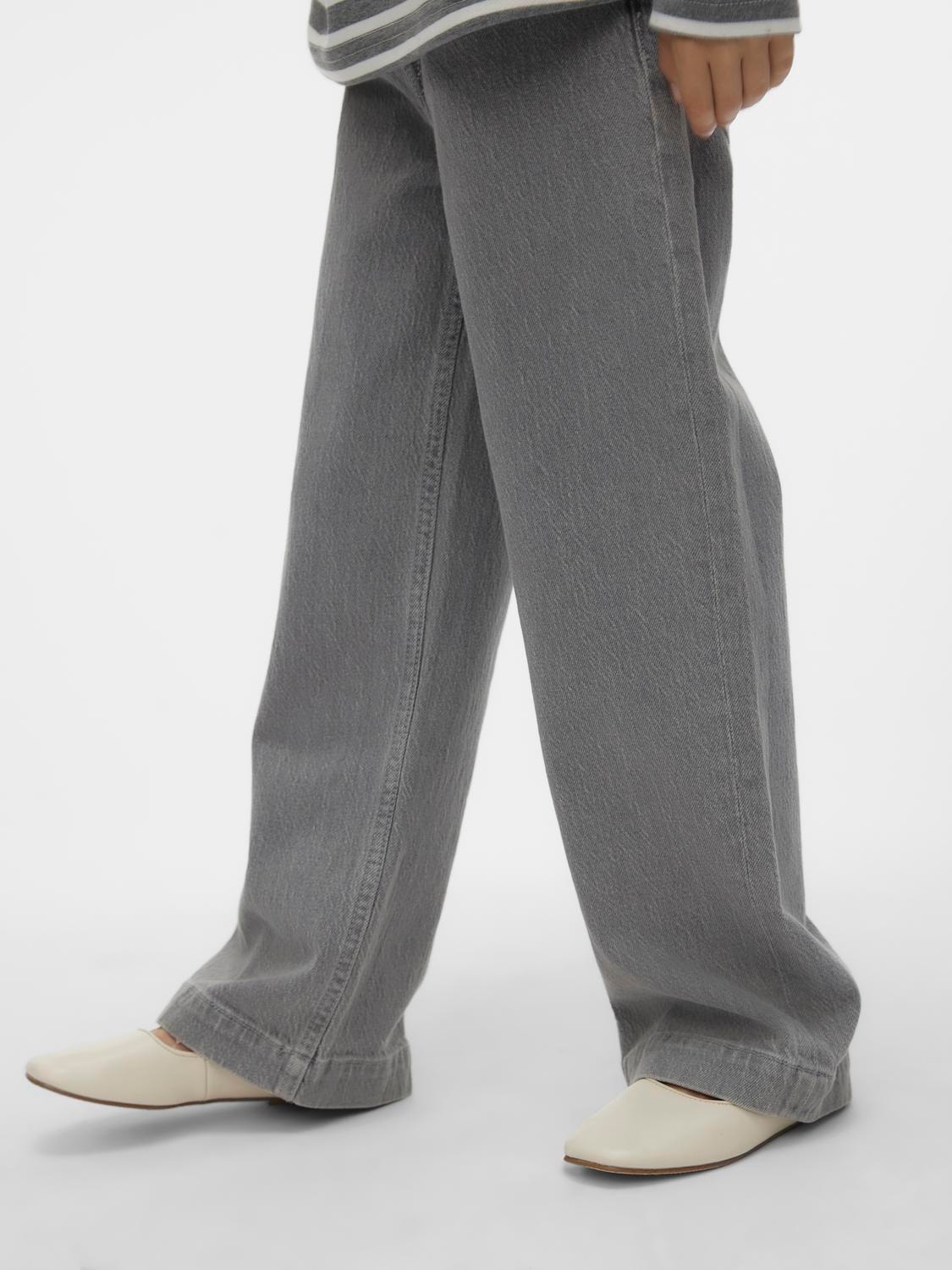 Vero Moda VMKENYA Taille haute Jeans -Medium Grey Denim - 10300690