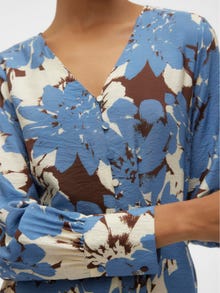 Vero Moda VMBRITA Lang kjole -Coronet Blue - 10300709