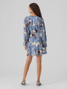 Vero Moda VMBRITA Kort kjole -Coronet Blue - 10300710