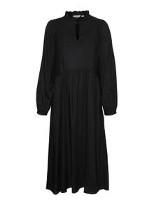 Vero Moda VMINAYAH Lang kjole -Black - 10300752