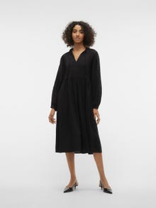 Vero Moda VMINAYAH Lange jurk -Black - 10300752