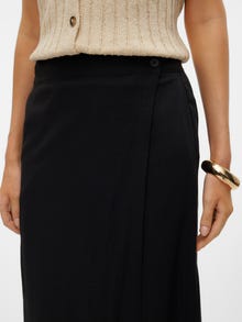 Vero Moda VMINAYAH High waist Long Skirt -Black - 10300770