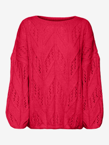 Vero Moda VMBLUEBERRY Trøje -Viva Magenta - 10300830
