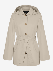 Vero Moda Vmchelsea Olivia Trench Noos pour femme, Oatmeal, taille M, Crème, M Vero Moda Vmchelsea Olivia Trench Noos pour femme, Oatmeal, taille M, Crème, M