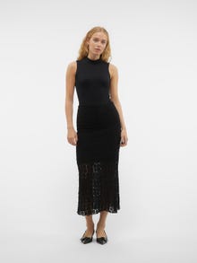 Vero Moda VMIVANIA Midi skirt -Black - 10300872