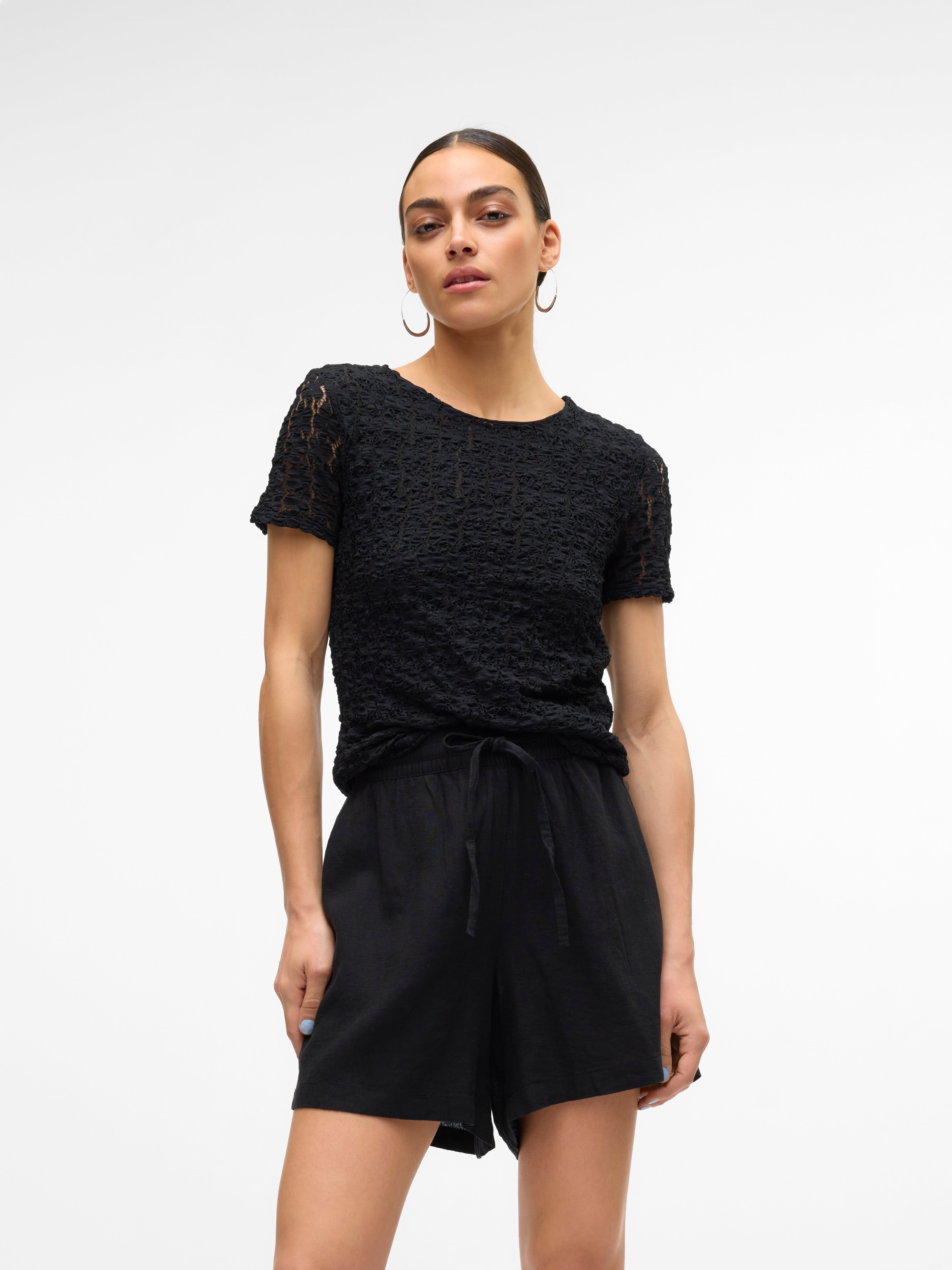 VERO MODA dam top VMPANNA - Black main image 1