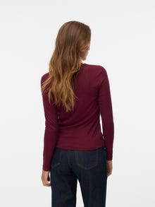 Vero Moda AWIRWINA Top -Zinfandel - 10300893