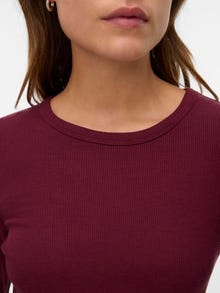 Vero Moda AWIRWINA Top -Zinfandel - 10300893
