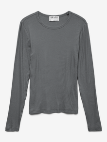 Vero Moda AWIRWINA Tops -Medium Grey Melange - 10300893