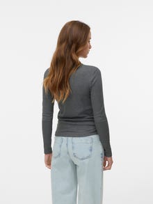 Vero Moda AWIRWINA Top -Medium Grey Melange - 10300893