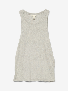 Vero Moda AWIRWINA Top -Light Grey Melange - 10300895