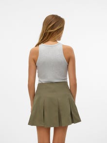 Vero Moda AWIRWINA Top -Light Grey Melange - 10300895