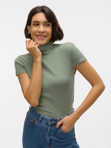 Vero Moda VMIRWINA Tops -Hedge Green - 10300896
