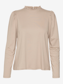 Vero Moda VMCAROL Top -Silver Mink - 10300936