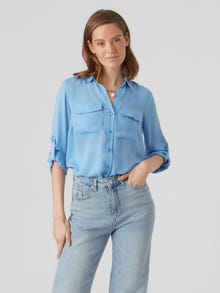 Vero Moda VMSVEA Skjorta -Heritage Blue - 10300978