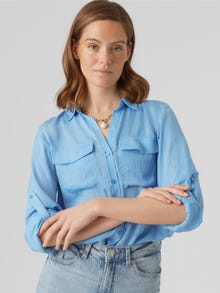 Vero Moda VMSVEA Skjorta -Heritage Blue - 10300978