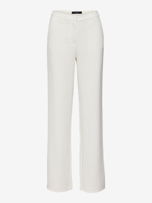 Vero Moda VMZAMIRA Mellemhøj talje Bukser -Snow White - 10300992