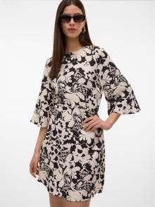 Vero Moda VMIVONE Kort kjole -Birch - 10301046