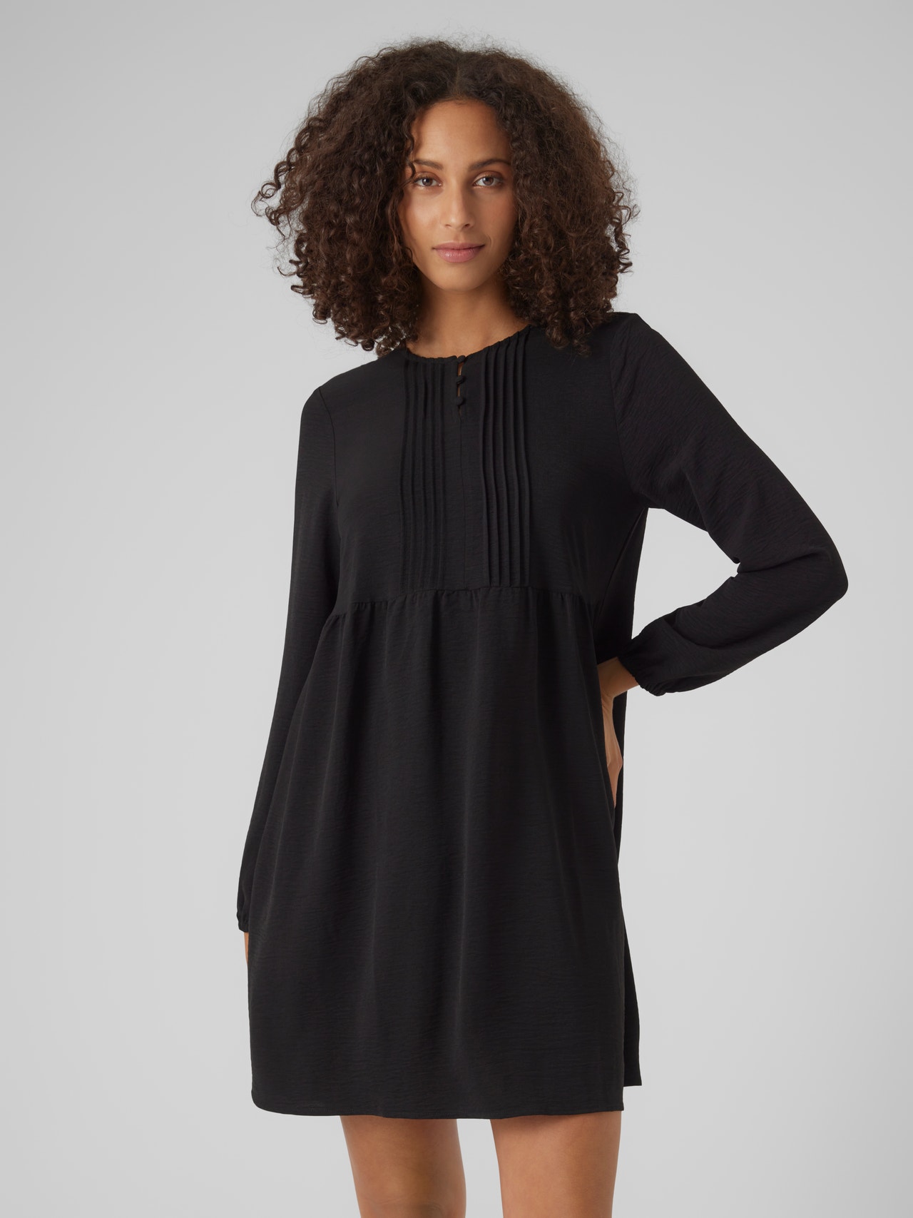 Vero Moda VMALVA Kort kjole -Black - 10301136