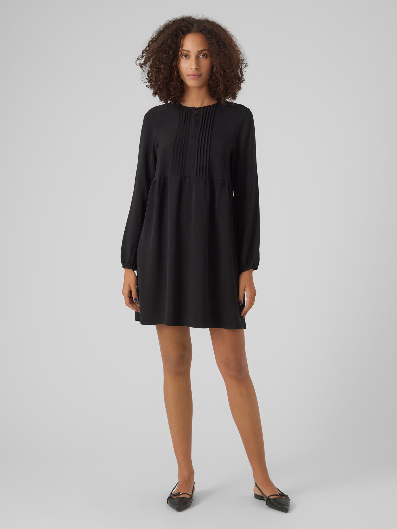 Vero Moda VMALVA Short dress -Black - 10301136