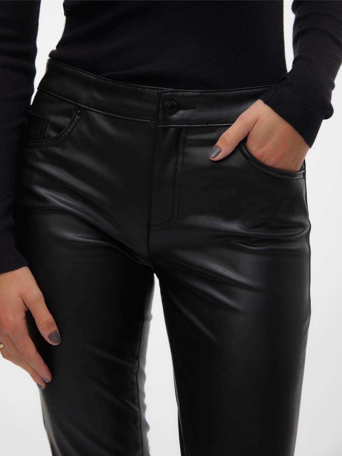 Vero Moda VMLUXE Pantaloni -Black - 10301141