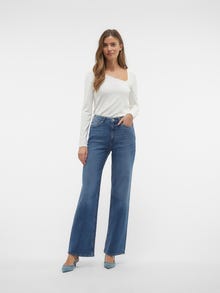 Vero Moda VMCARINA Top -Snow White - 10301178