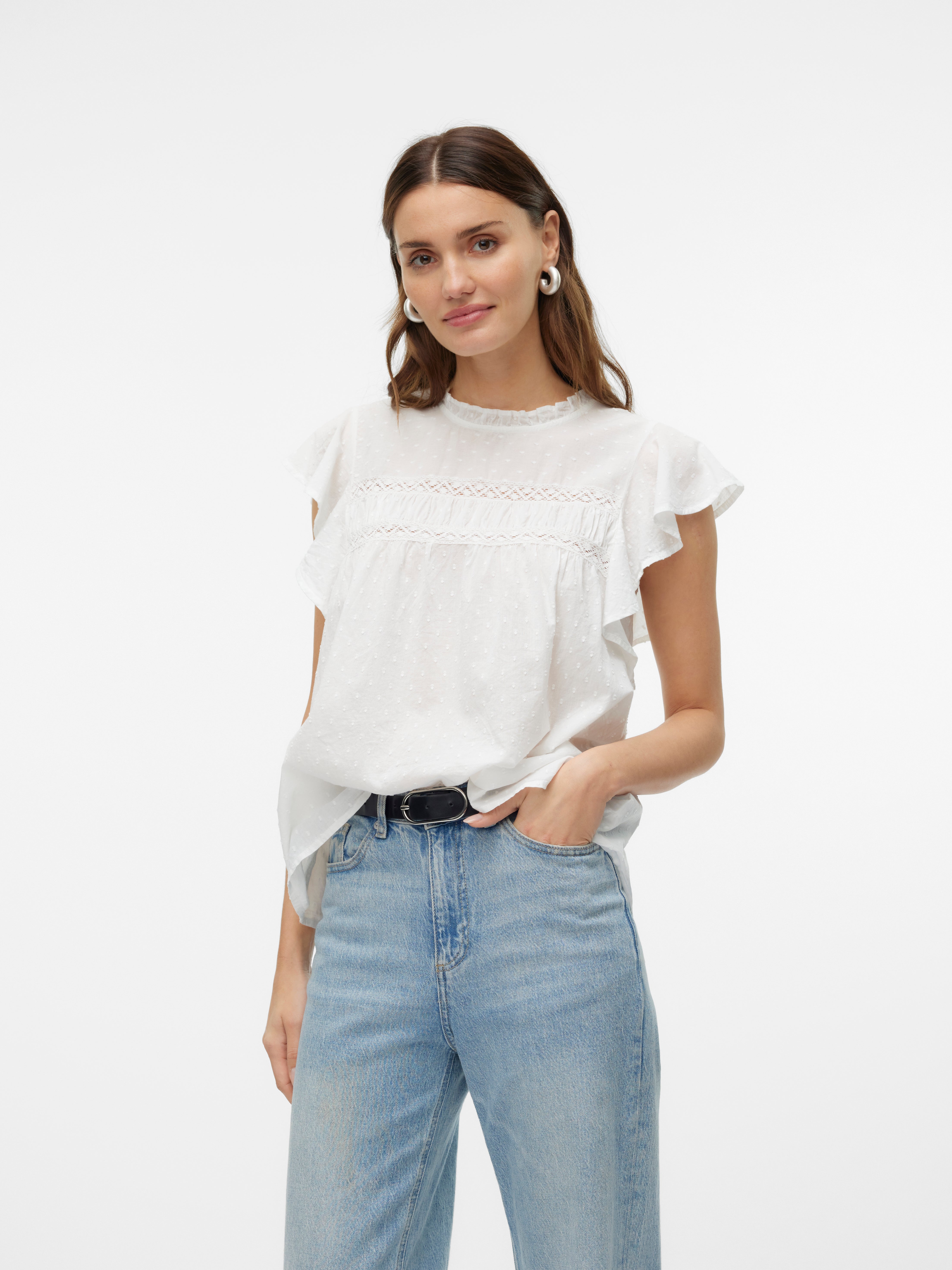 Vmtiffani Ls Top Snow White