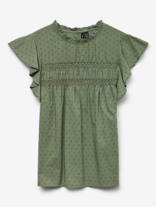 Vero Moda VMTRINE Hemd -Hedge Green - 10301205