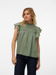 Vero Moda VMTRINE Hemd -Hedge Green - 10301205