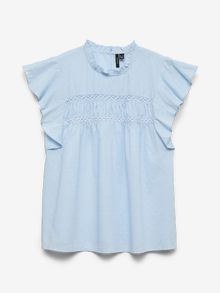 Vero Moda VMTRINE Hemd -Cashmere Blue - 10301205