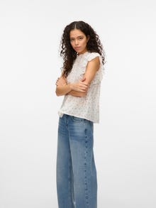 Vero Moda VMTRINE Hemd -Snow White - 10301205