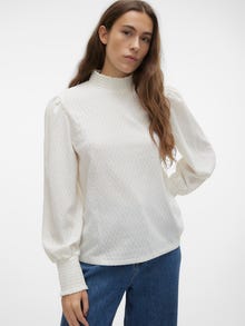 Vero Moda VMMALOU Top -Cloud Dancer - 10301213