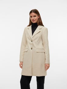 Vero Moda VMPOP Frakke -Oatmeal - 10301254