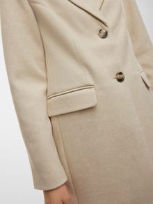 Vero Moda VMPOP Frakke -Oatmeal - 10301254
