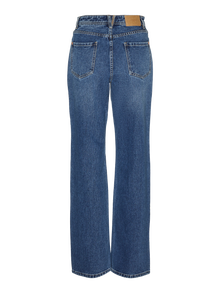 Vero Moda VMRACHEL Høj talje Wide fit Jeans -Medium Blue Denim - 10301305
