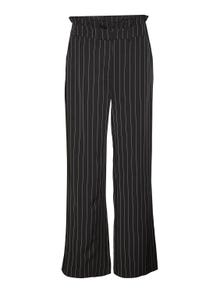 Vero Moda VMWEDNESDAY High rise Trousers -Black - 10301348