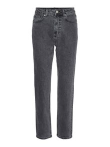 Vero Moda VMCARRIE Gerade geschnitten Jeans -Dark Grey Denim - 10301387