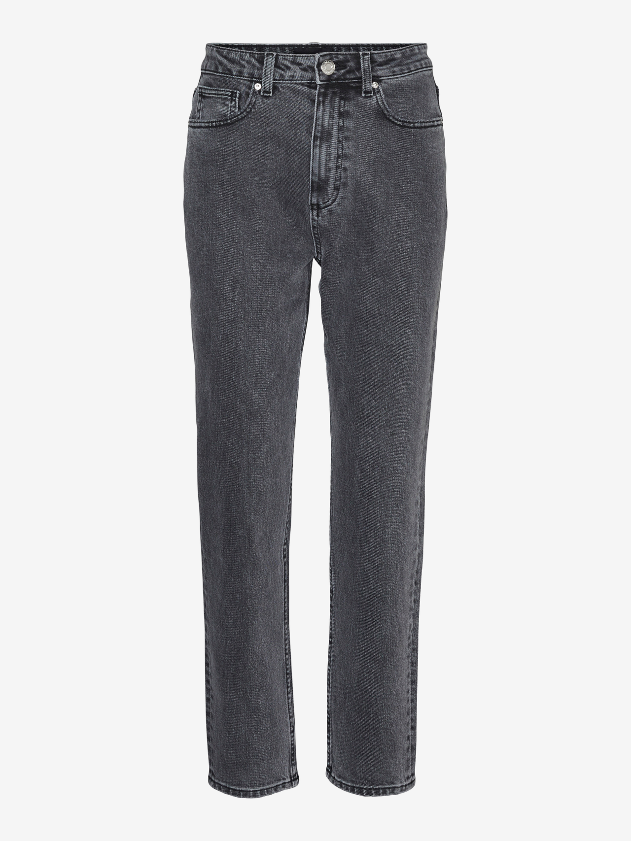 Vero Moda VMCARRIE Super High Rise Hohe Taille Jeans -Dark Grey Denim - 10301387