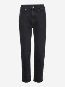 Vero Moda VMCARRIE Super High Rise Gerade geschnitten Jeans -Black - 10301396