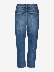 Vero Moda VMCARRIE Super High Rise Hohe Taille Jeans -Medium Blue Denim - 10301397
