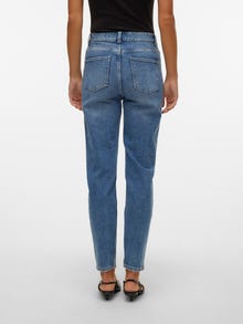 Vero Moda VMCARRIE Super High Rise Hohe Taille Jeans -Medium Blue Denim - 10301397