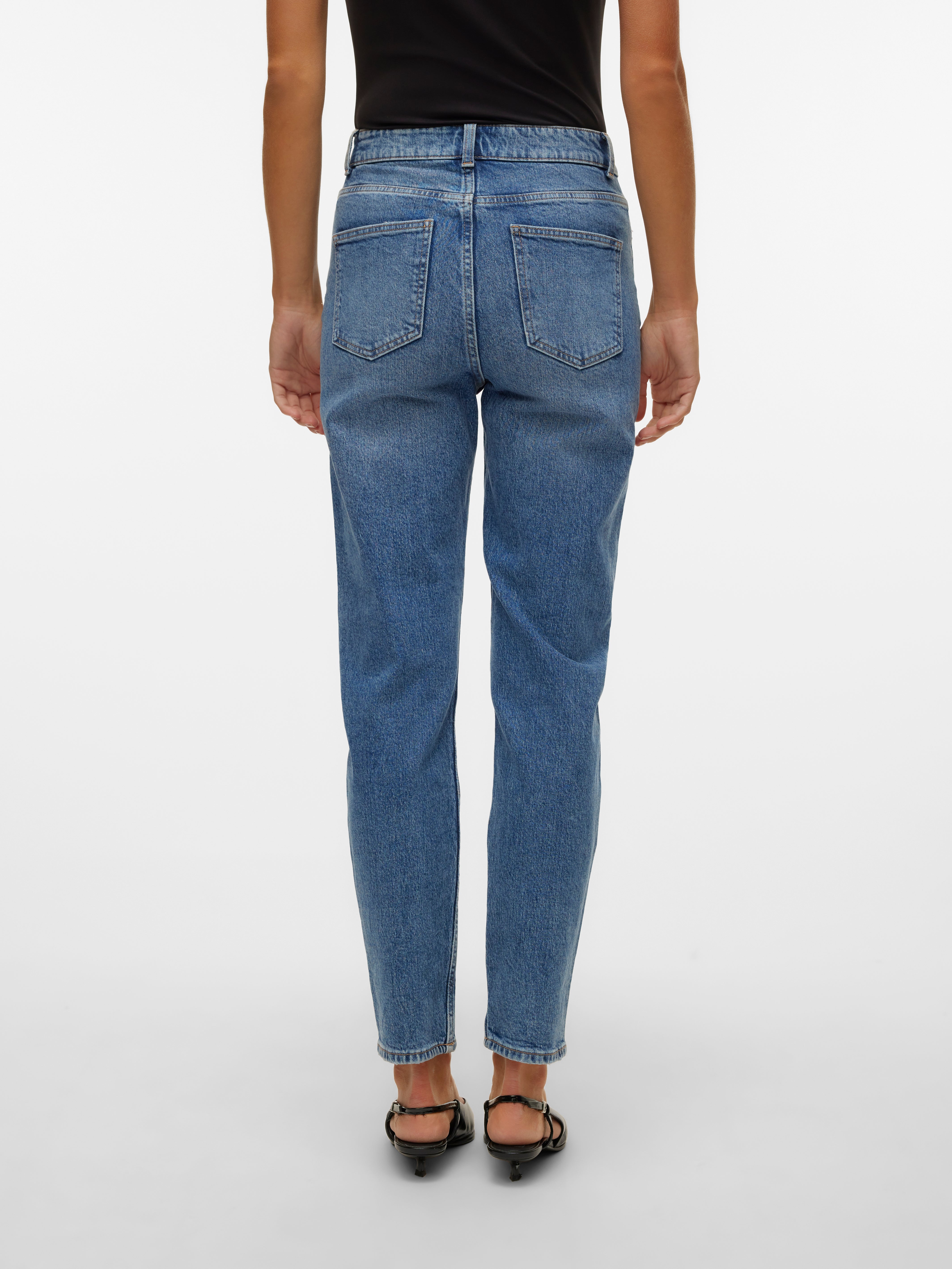 Moto mom jeans best sale