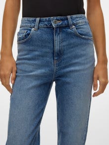 Vero Moda VMCARRIE Super High Rise Hohe Taille Jeans -Medium Blue Denim - 10301397