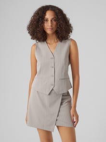 Vero Moda VMWENDY Tailored Waistcoat -Mourning Dove - 10301487