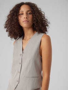 Vero Moda VMWENDY Tailored Waistcoat -Mourning Dove - 10301487