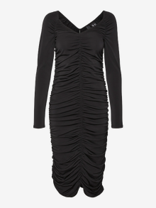Vero Moda VMGILSA Kort klänning -Black - 10301494