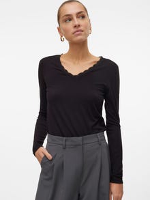 Vero Moda VMDALIA Top -Black - 10301517