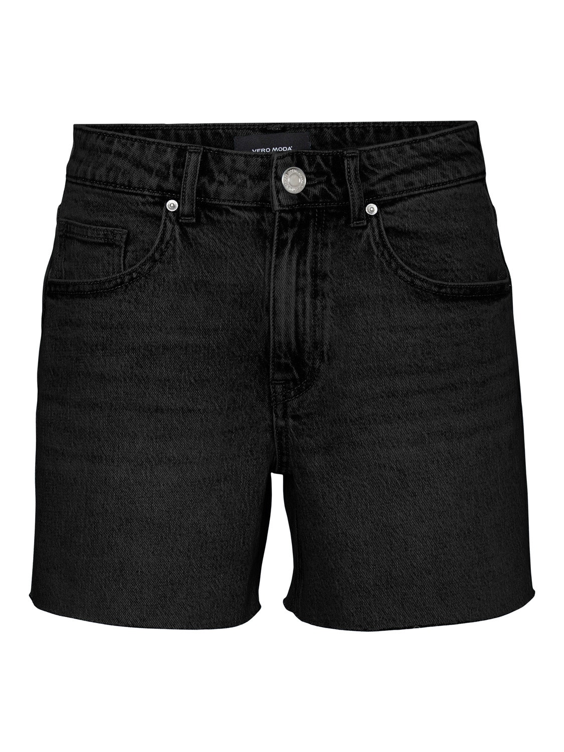 Vero Moda VMTESS Shorts -Black Denim - 10301532