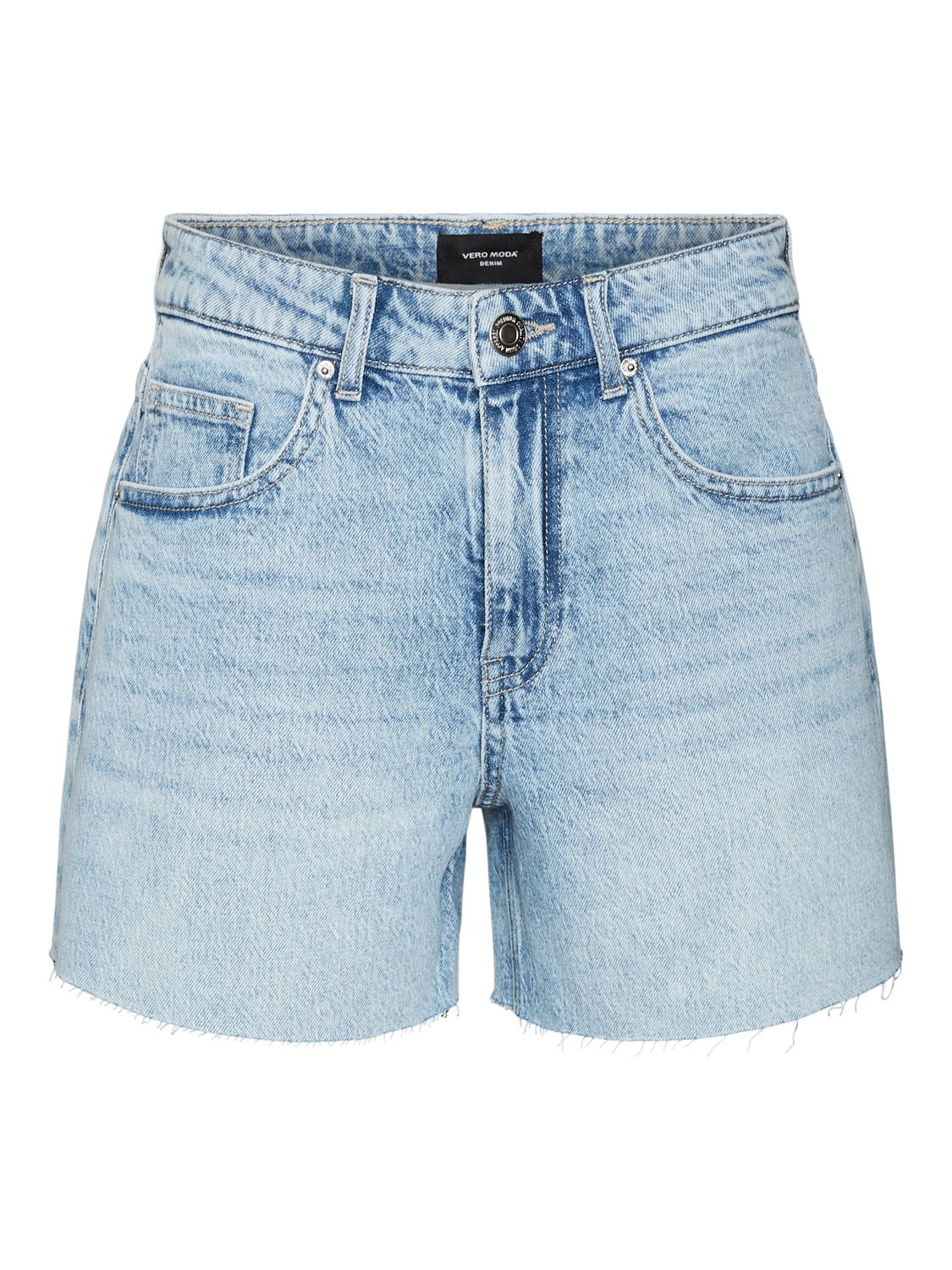 Denim shorts light blue best sale